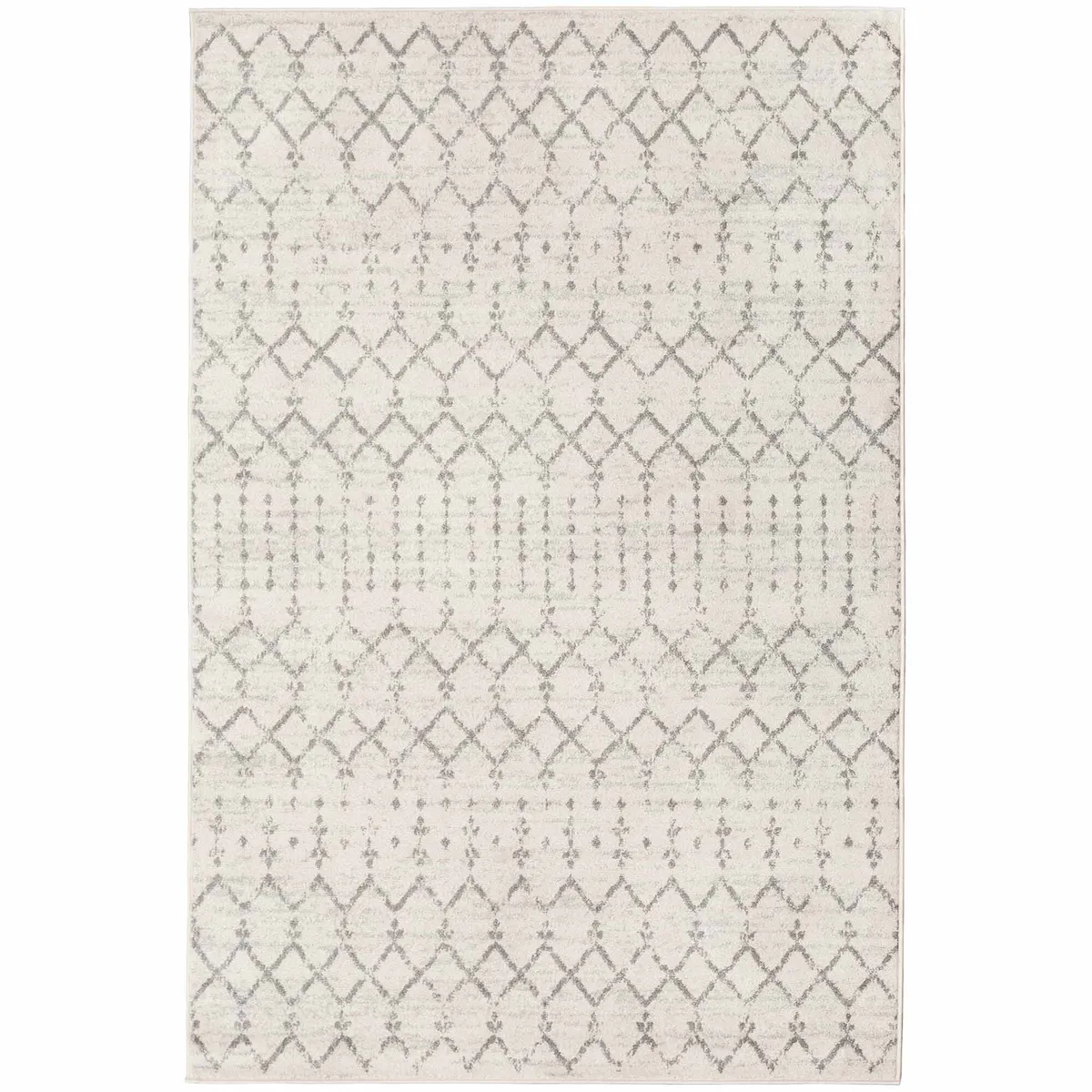 DECO2DAY - Alfombra Geil - 160x230 cm - Gris Claro