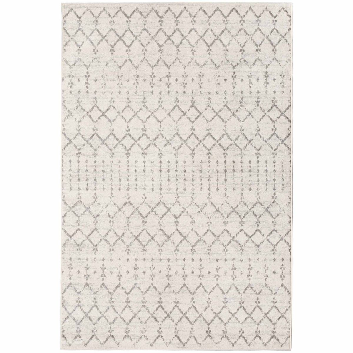 DECO2DAY - Alfombra Geil - 160x230 cm - Gris Claro
