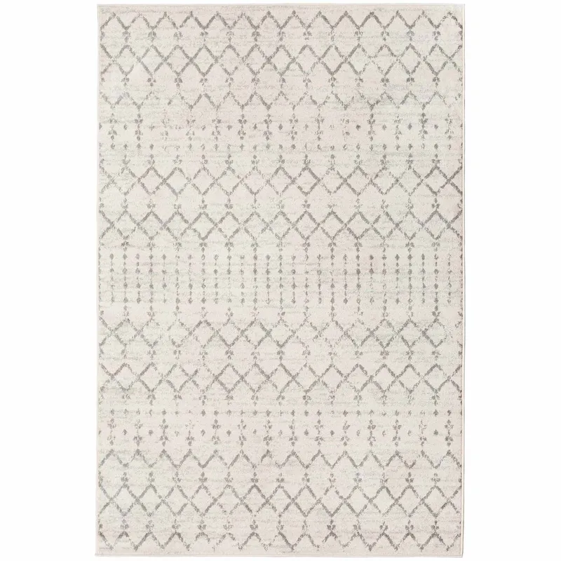 DECO2DAY - Alfombra Geil PO1016-MH-CG - 160x230 cm - Gris Claro