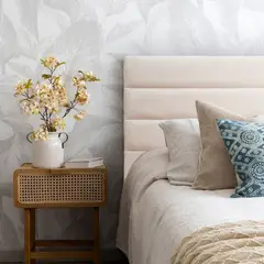 KABECEROS - RESPALDO ROLLOS - 1,5 PLAZAS - VELVET COLOR BEIGE