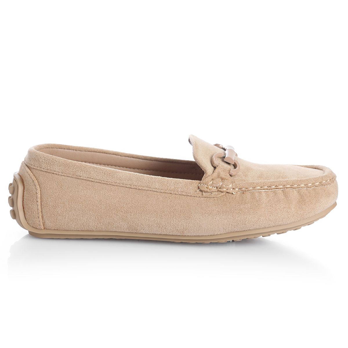 VIA UNO - Mocasin Mujer Via Uno Camel 22601509