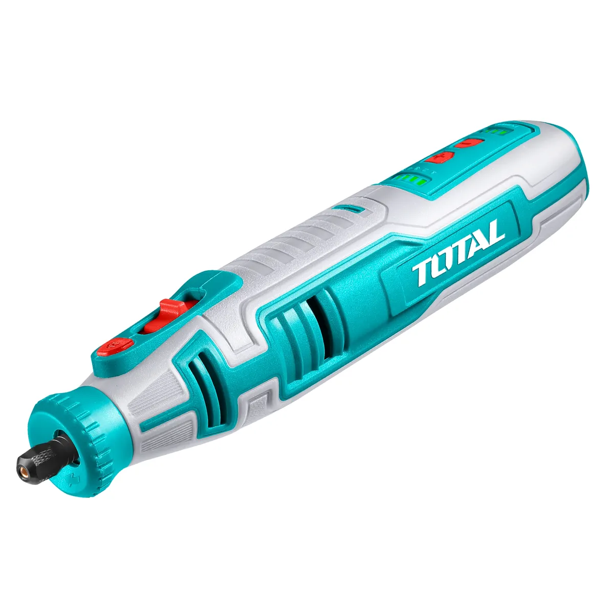 TOTAL TOOLS - Mini Rectificadora Inalámbrica 8V Total