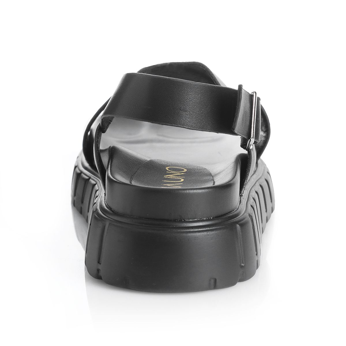 VIA UNO - Sandalia Mujer Via Uno Negro 22641604