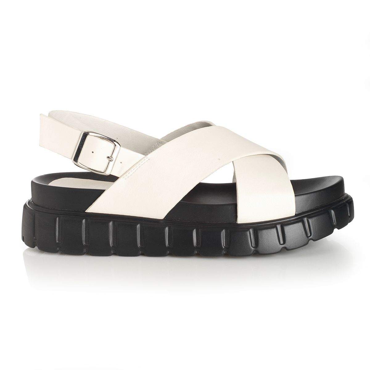 VIA UNO - Sandalia Mujer Via Uno Beige 22641604