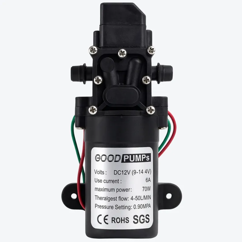 GENERICO - Bomba De Agua Diafragma Portátil Inteligente 6lmin 70w Colo