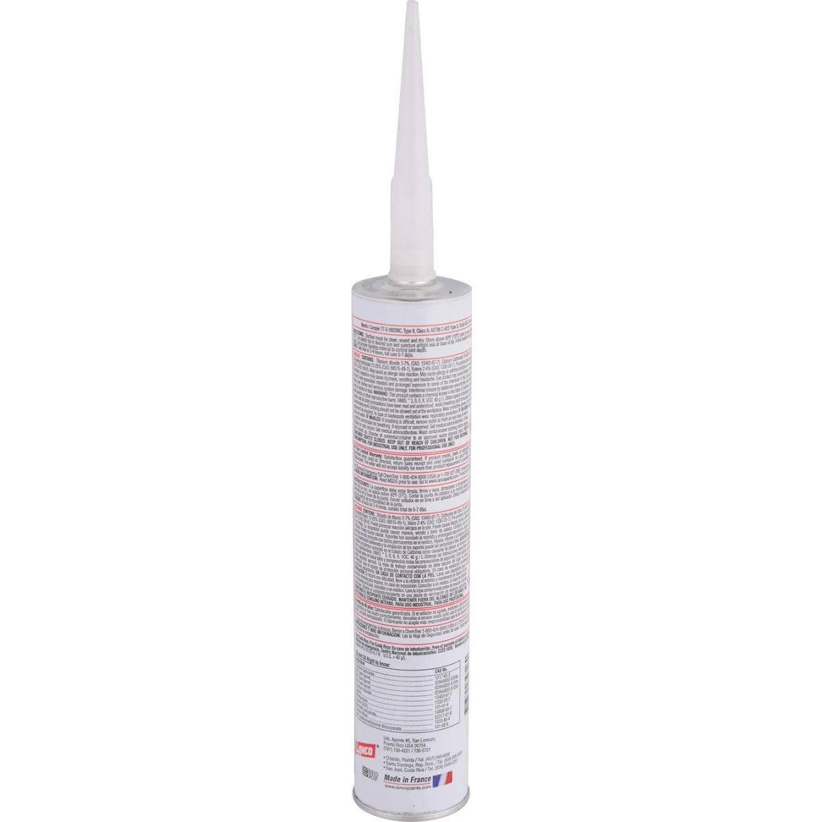 LANCO - Sellador de Poliuretano Polyflex Negro 300ml