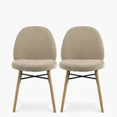 FORM DESIGN - Pack 2 Silla Tapiz Remy Beige Form