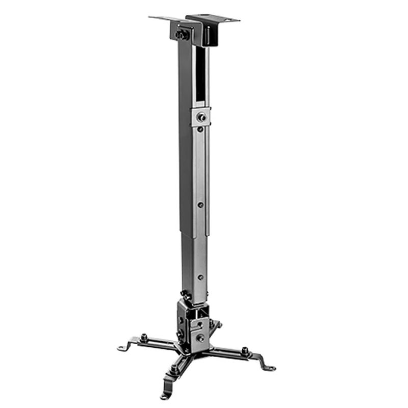 GENERICO - SOPORTE PARA PROYECTOR A TECHO, 13 A 65 CM. 20KG. NEGRO