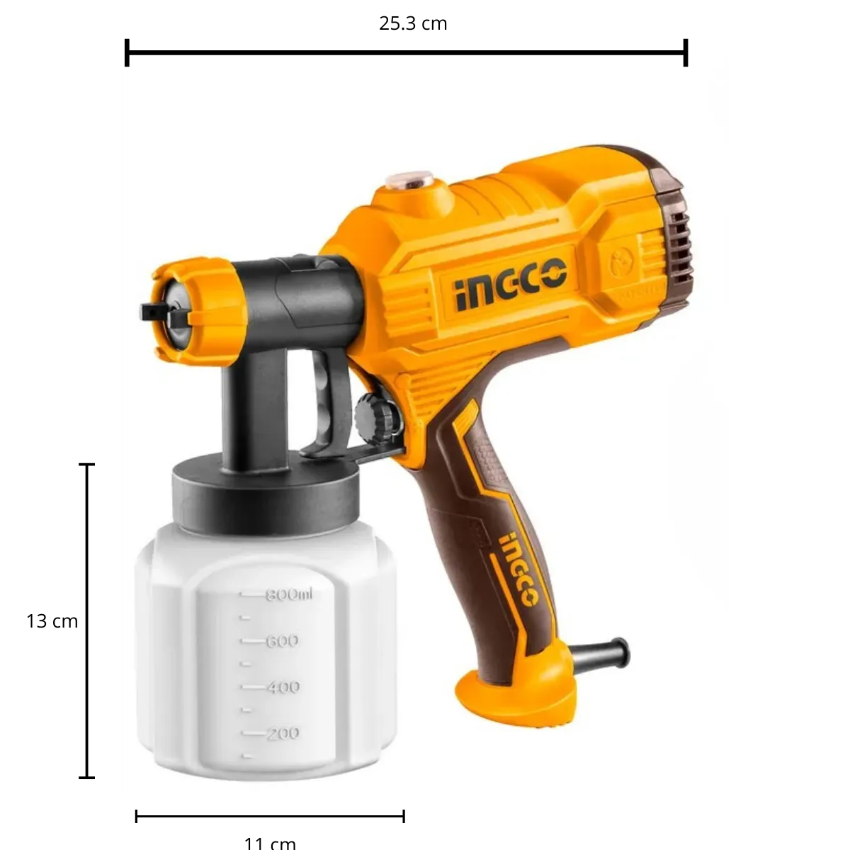 INGCO - Pistola De Pintar Electrica Industrial 450W Ingco Spg3508