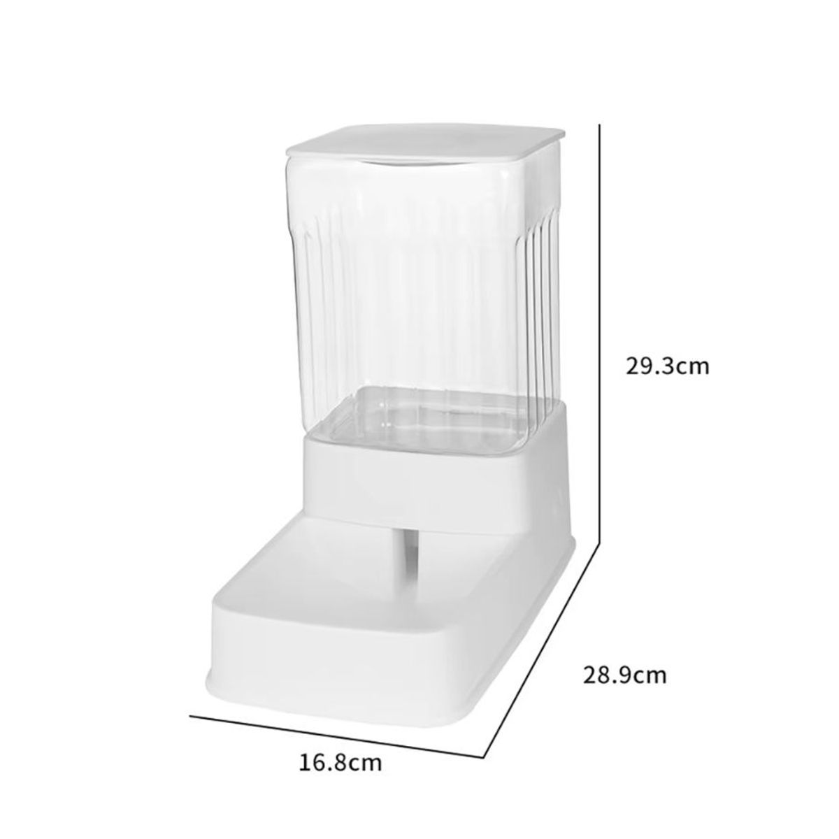 GENERICO - Bebedero Dispensador De Agua Para Perros Y Gatos 4L