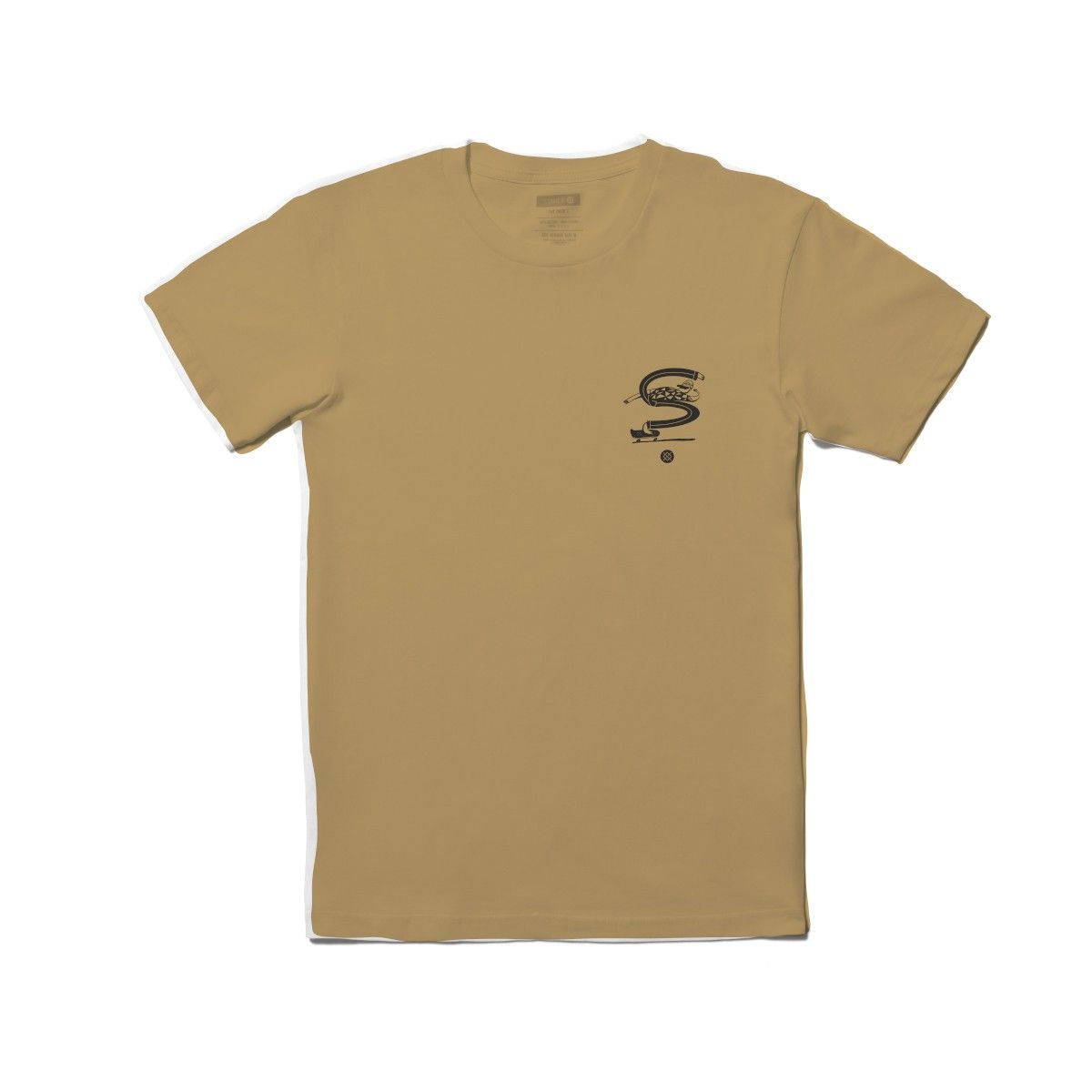 STANCE - Polera Stance Pounding Pavement Tee Khaki