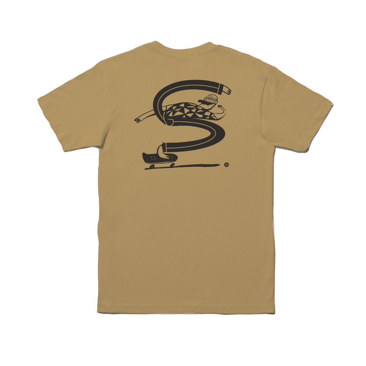 STANCE - Polera Stance Pounding Pavement Tee Khaki