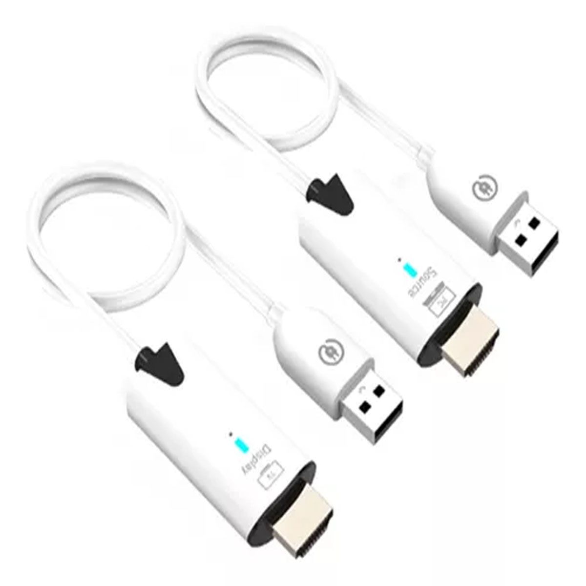 GENERICO - TRANSMISOR HDMI INALAMBRICO 30 METROS, ENERGIZADOS POR USB