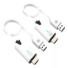 GENERICO - TRANSMISOR HDMI INALAMBRICO 30 METROS, ENERGIZADOS POR USB