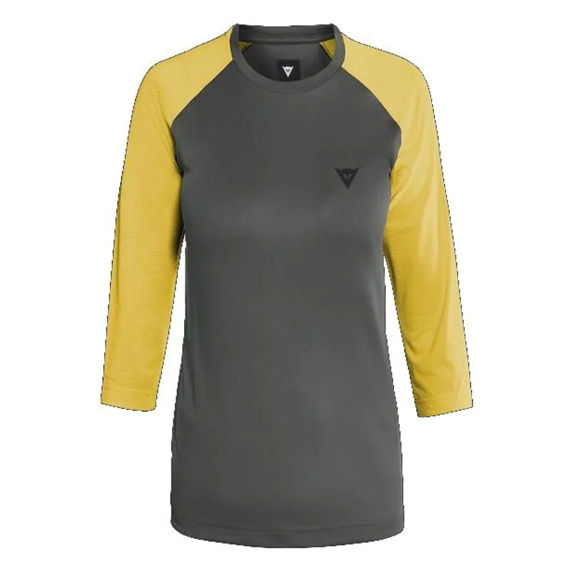 DAINESE - JERSEY DAINESE HG BONDY 3/4 WMN  DARK-GRAY/YELLOW