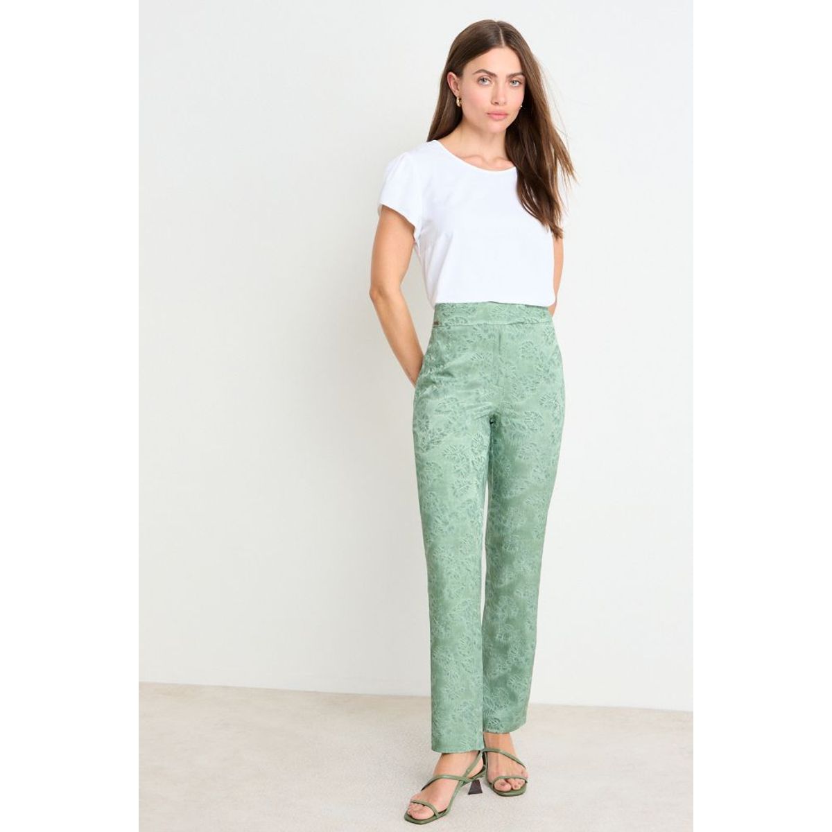 ASH - Pantalon Mujer Verde Oliva Ash