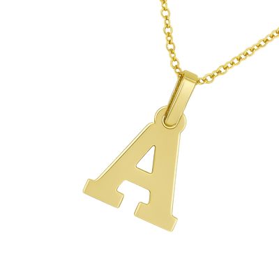 Imagen 2 del producto Colgante Oro 18kt Letra A