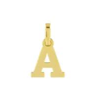 Colgante Oro 18kt Letra A
