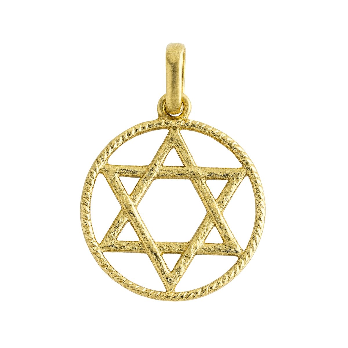 JB JOYAS BARON - Colgante Oro 18kt Estrella de David