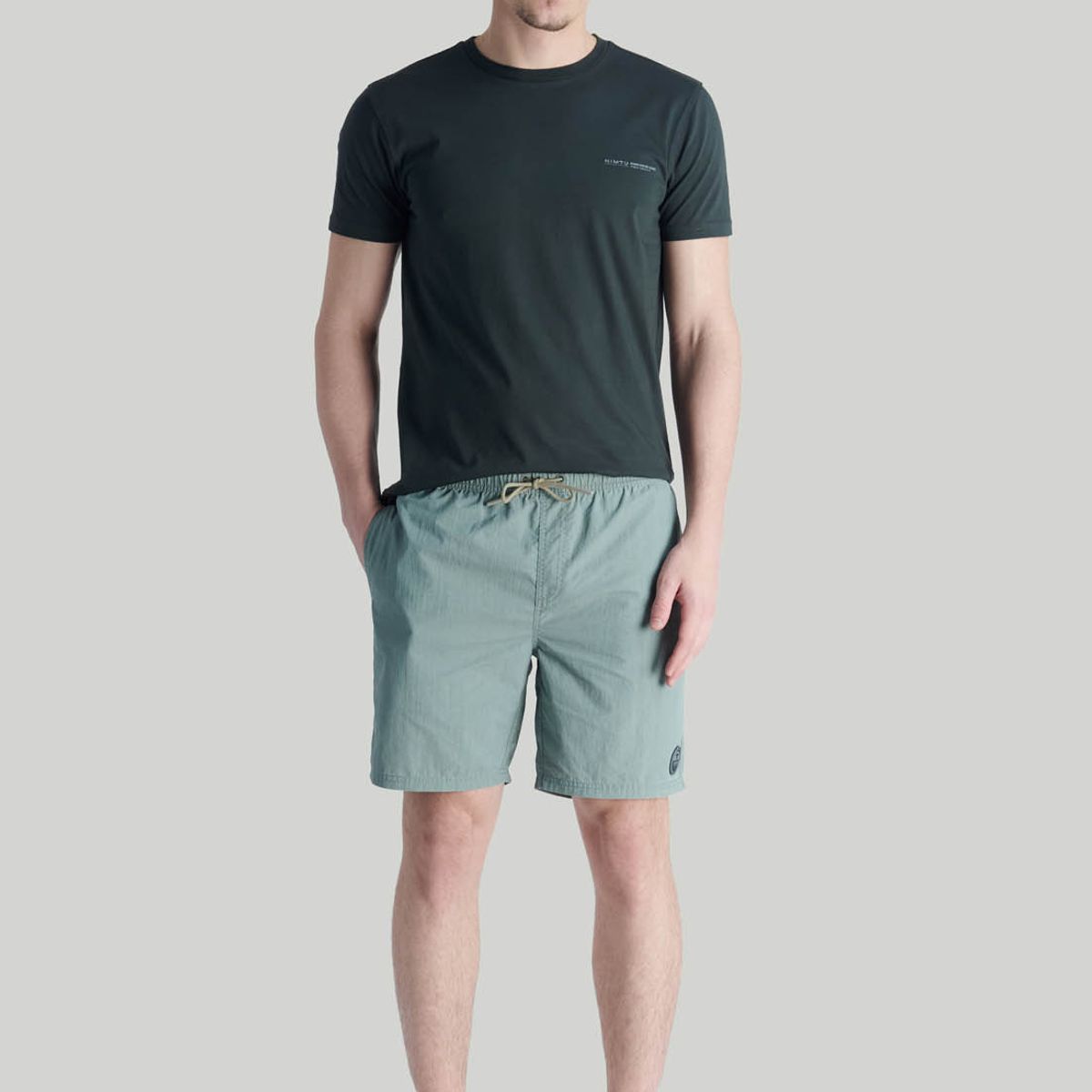 NIMTU - Traje De Baño Cruces Nt Verde Nimtu