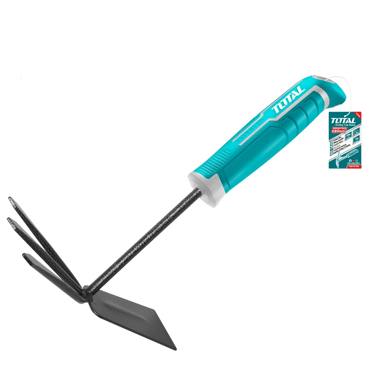 TOTAL TOOLS - Azadilla de 3 puntas Total