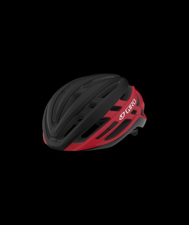 CASCO AGILIS MIPS MAT BLACK/BRIGHT RED