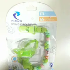 GENERICO - Set porta chupete y chupete para bebé