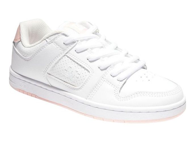 Zapatilla Mujer Dc Manteca 4 Caña Baja Blanco