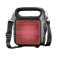 AUDIOPRO - Parlante Bluetooth Con Iluminación Rojo 5w Rms Portátil - Ps