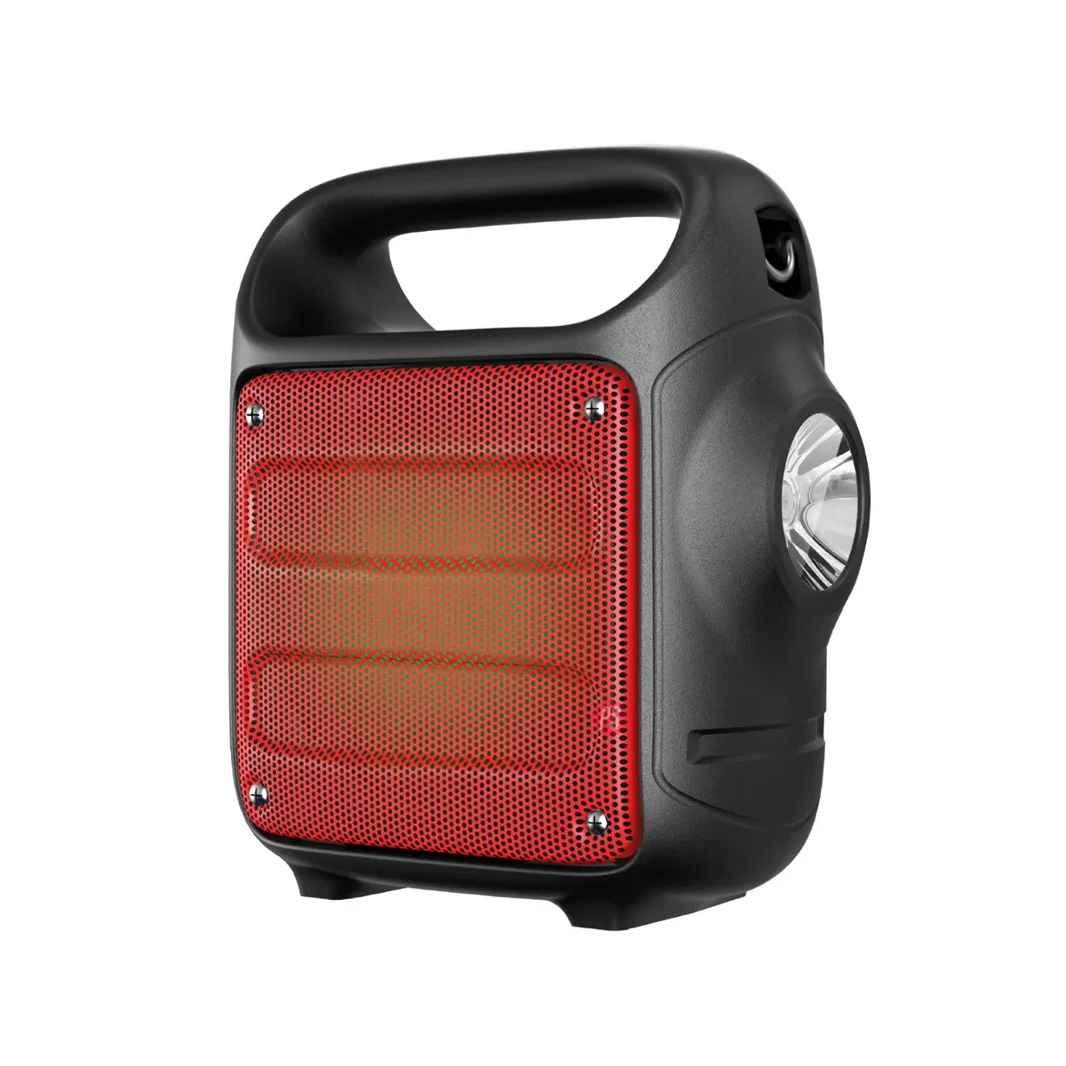 AUDIOPRO - Parlante Bluetooth Con Iluminación Rojo 5w Rms Portátil - Ps