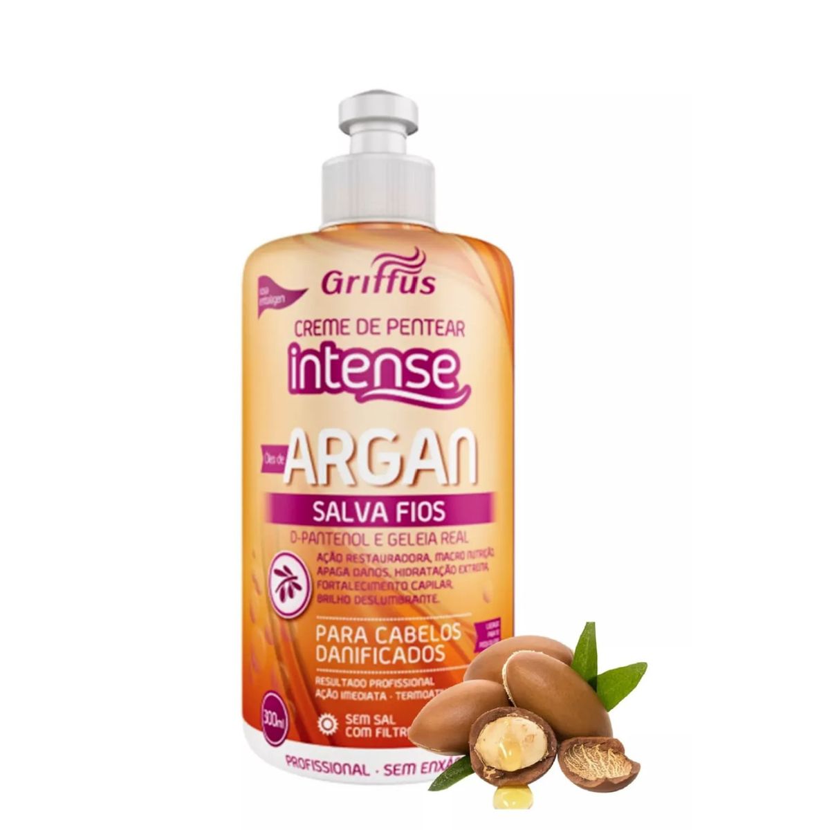 GRIFFUS - CREMA PARA PEINAR ARGAN 300ML GRIFFUS