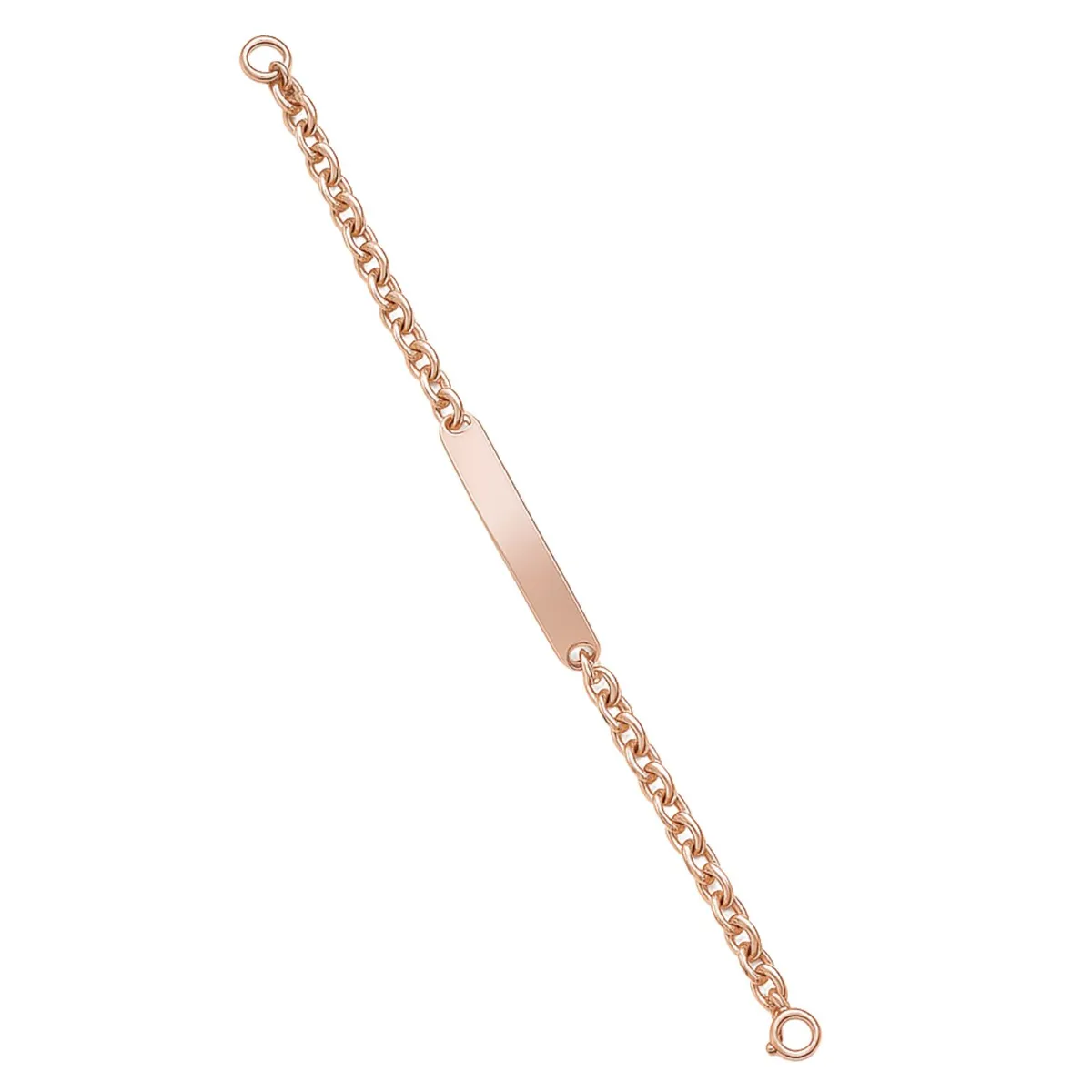 JB JOYAS BARON - Pulsera Oro 18kt Placa Clásica