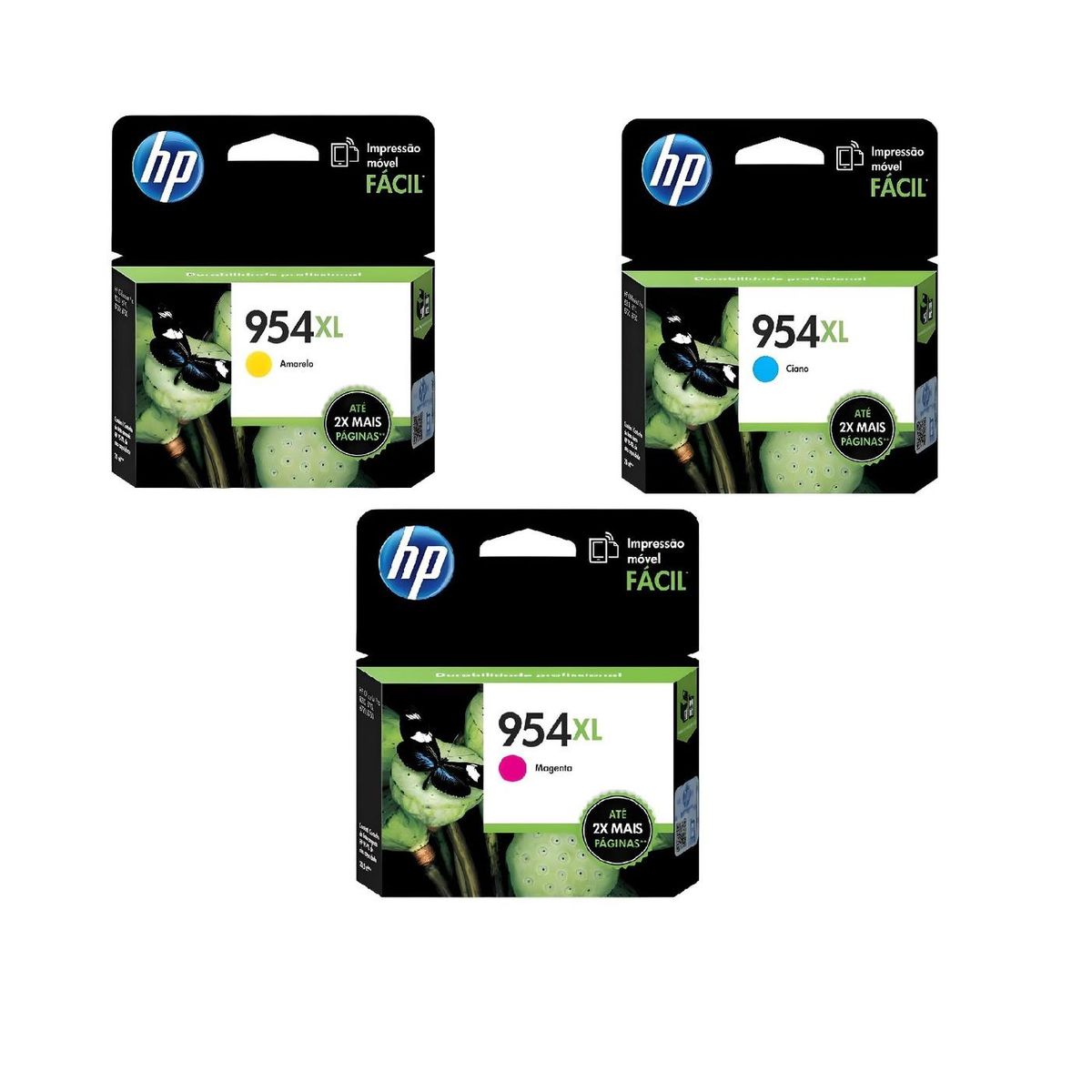 HP - Cartuchos de Tinta hp 954XL C/m/y Original 7720 7740 Pack