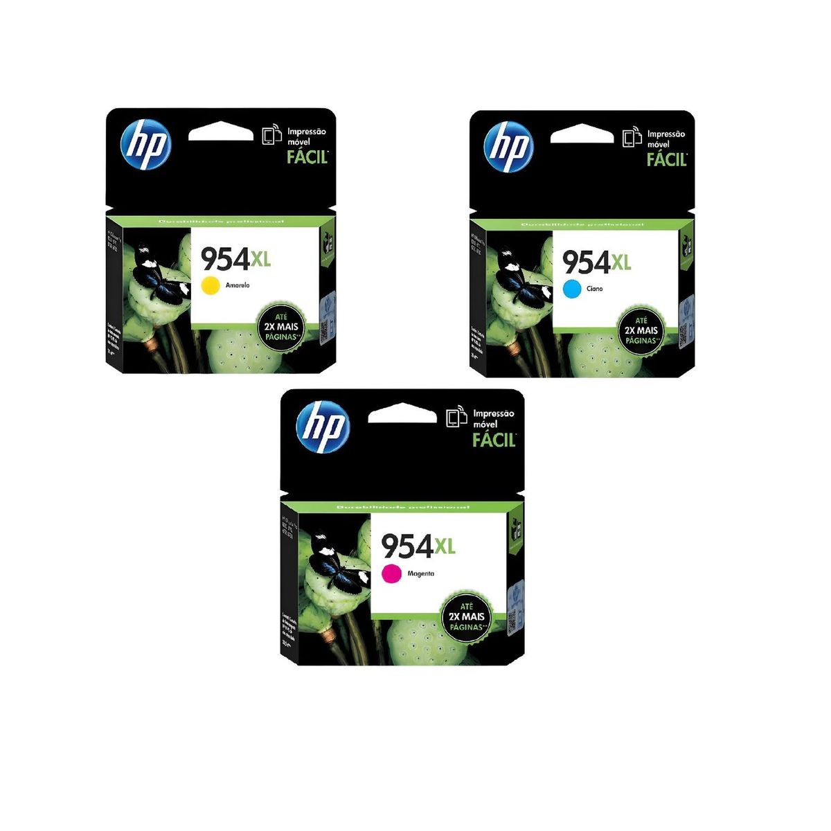 HP - Cartuchos de Tinta hp 954XL C/m/y Original 7720 7740 Pack
