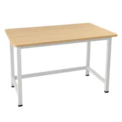 MUNDO ONLINE - Escritorio Oficina Pata Metal Gruesa Antideslizante 120x75x60 Cm