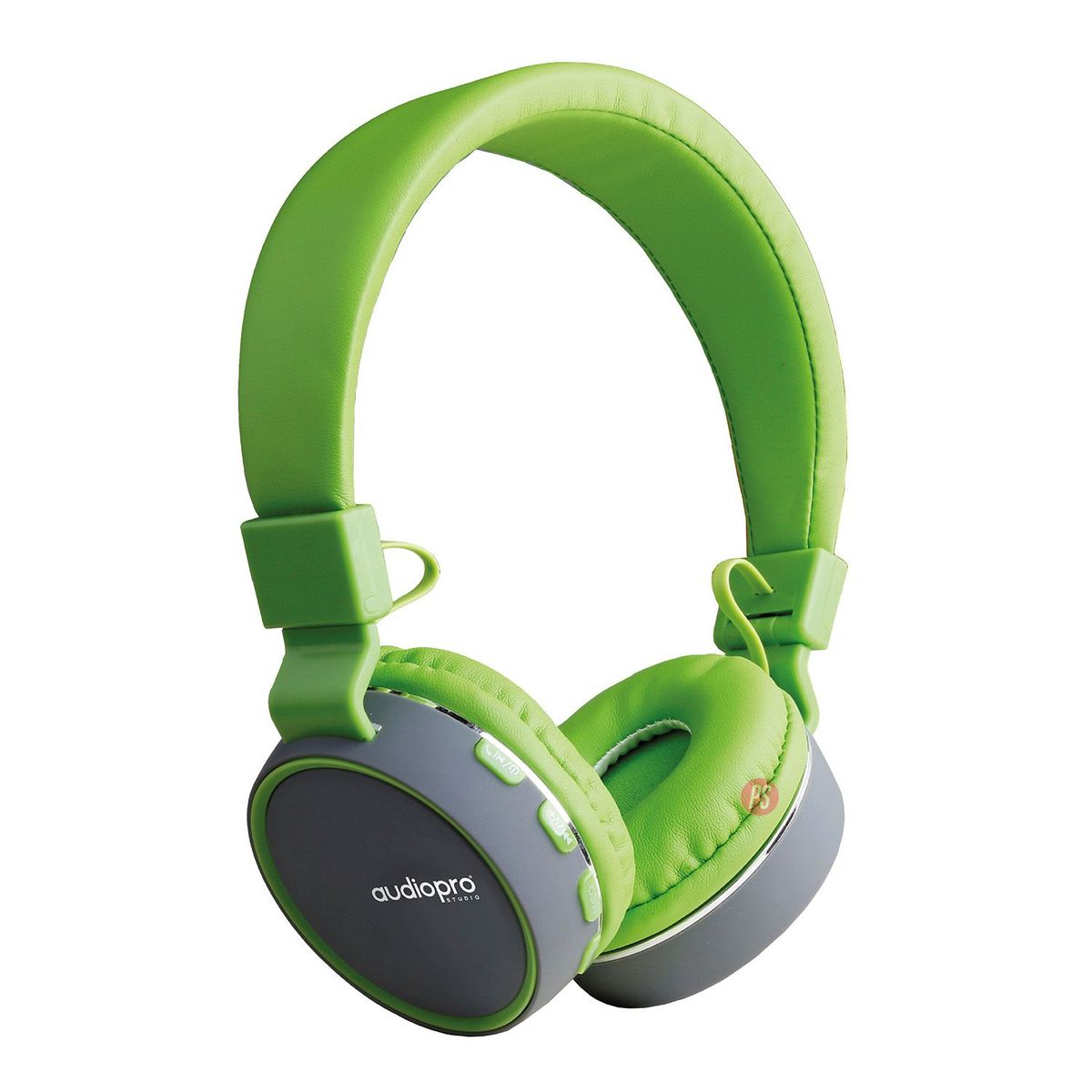 AUDIOPRO - Audífonos Con Conexión Bluetooth Y Auxiliar Color Verde - Ps