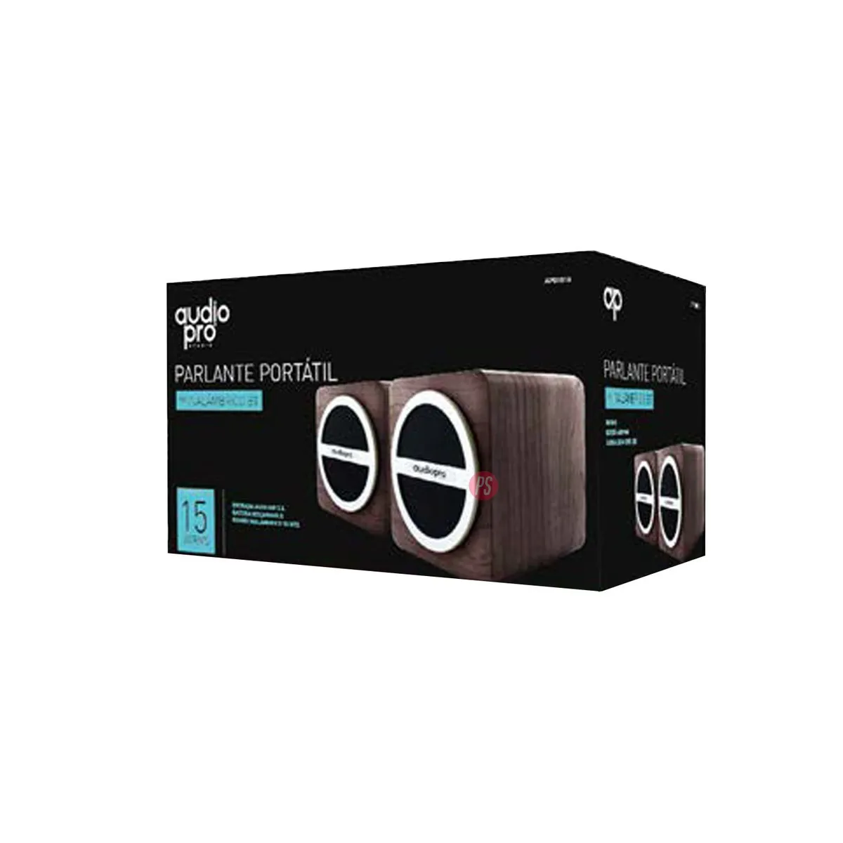 AUDIOPRO - Parlante Doble Satelital Con Bluetooth De 15w Rms - Ps