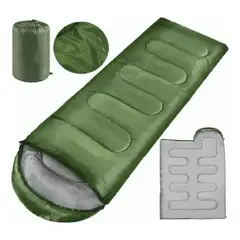 GENERICO - Saco De Dormir Camping Gorro Playa Cabaña Algodón 950g