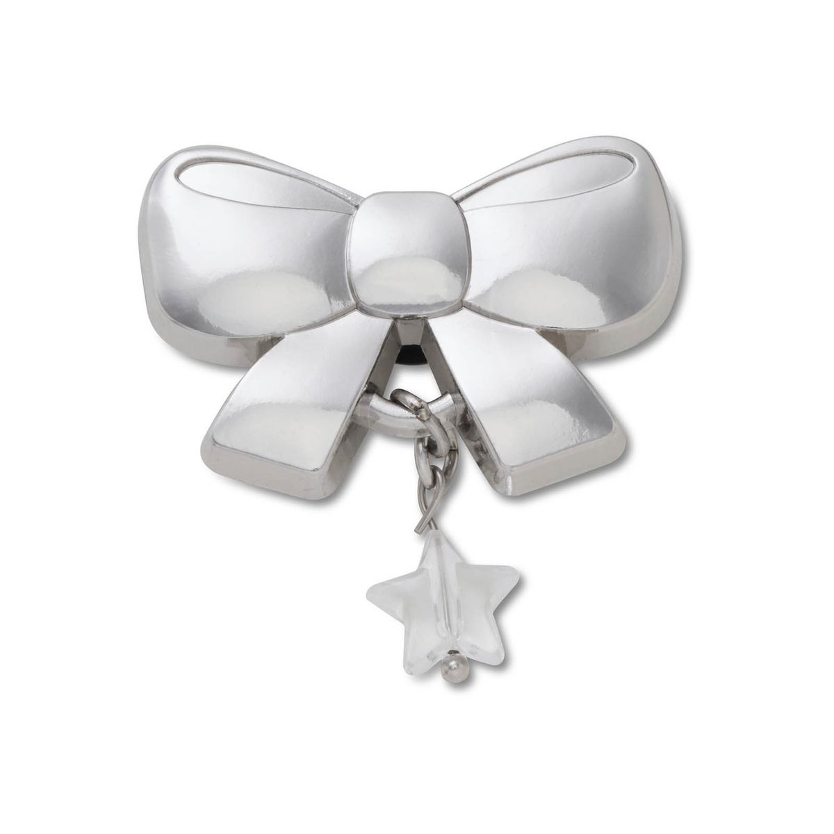 CROCS - Jibbitz Lazo Plateado Colgante Plateado CROCS