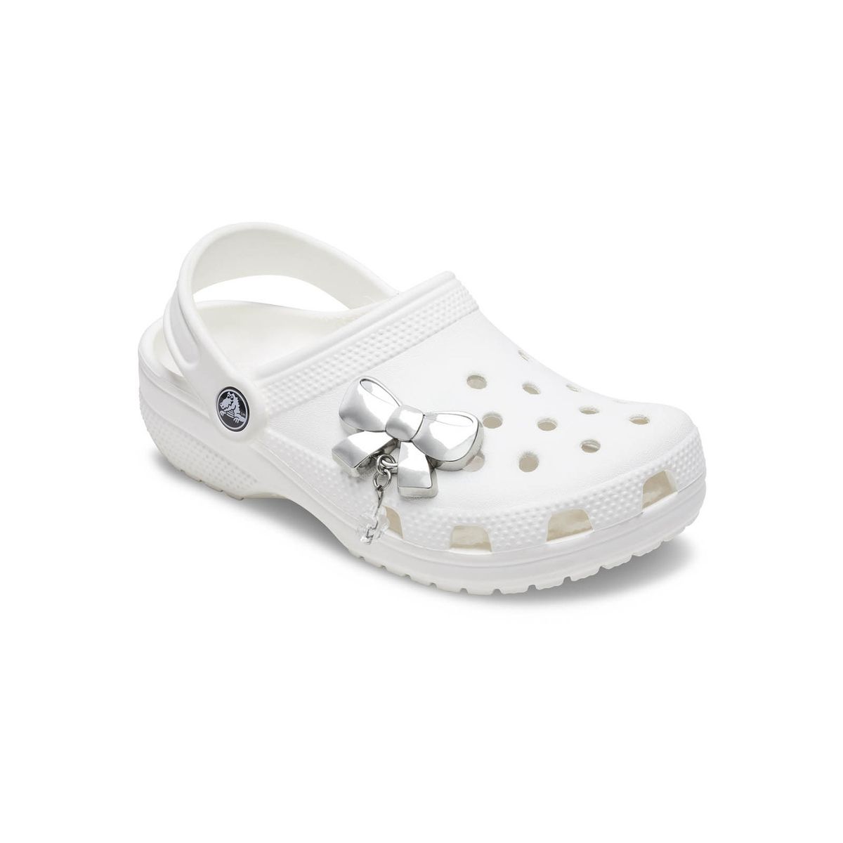 CROCS - Jibbitz Lazo Plateado Colgante Plateado CROCS