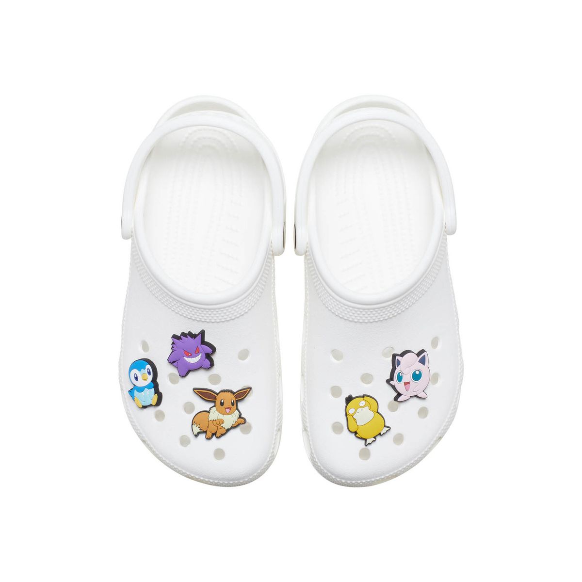 CROCS - Jibbitz Pokémon Variados Pack 5 Blanco CROCS