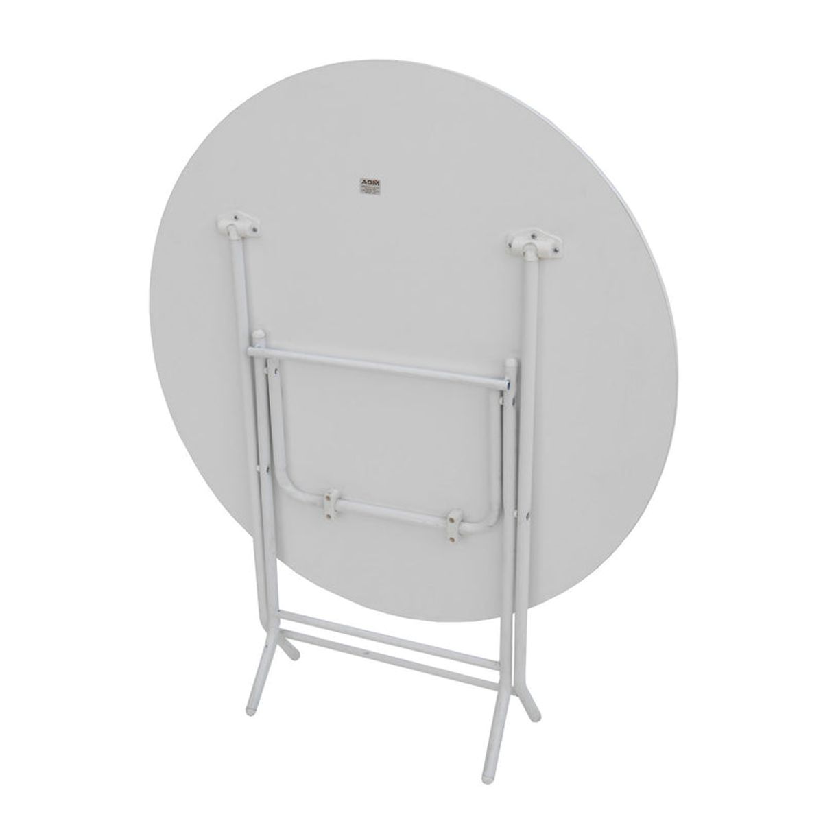 AGM - Mesa plegable redonda 1Mt Blanca comodidad y resistencia
