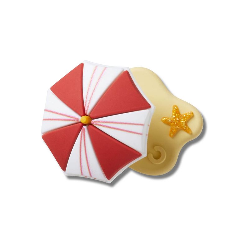 CROCS - Jibbitz Sombrilla de Playa Navideña 3D Café CROCS