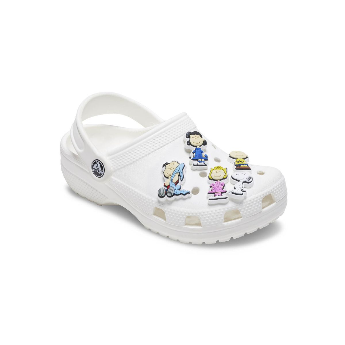 CROCS - Jibbitz Snoopy y Amigos Pack 5 Blanco CROCS