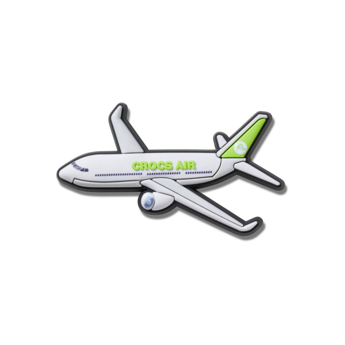 CROCS - Jibbitz Avión Comercial Gris CROCS