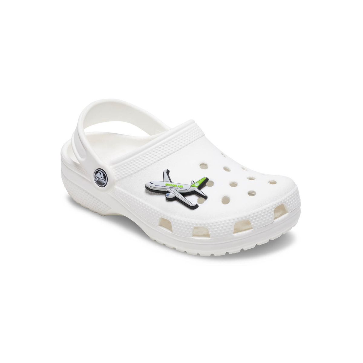 CROCS - Jibbitz Avión Comercial Gris CROCS
