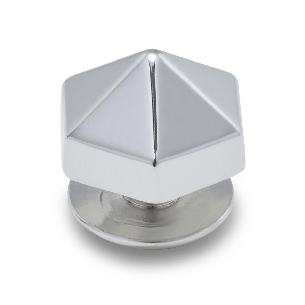 CROCS - Jibbitz Tacha Hexágono Plateado CROCS