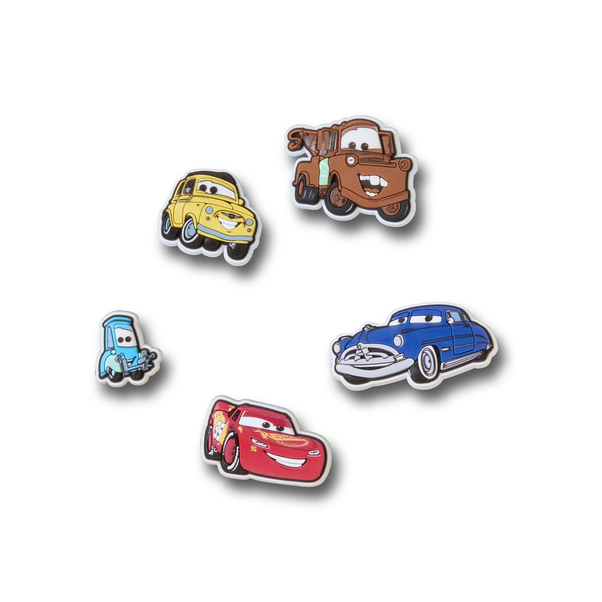 CROCS - Jibbitz Cars Pack 5 Rojo CROCS