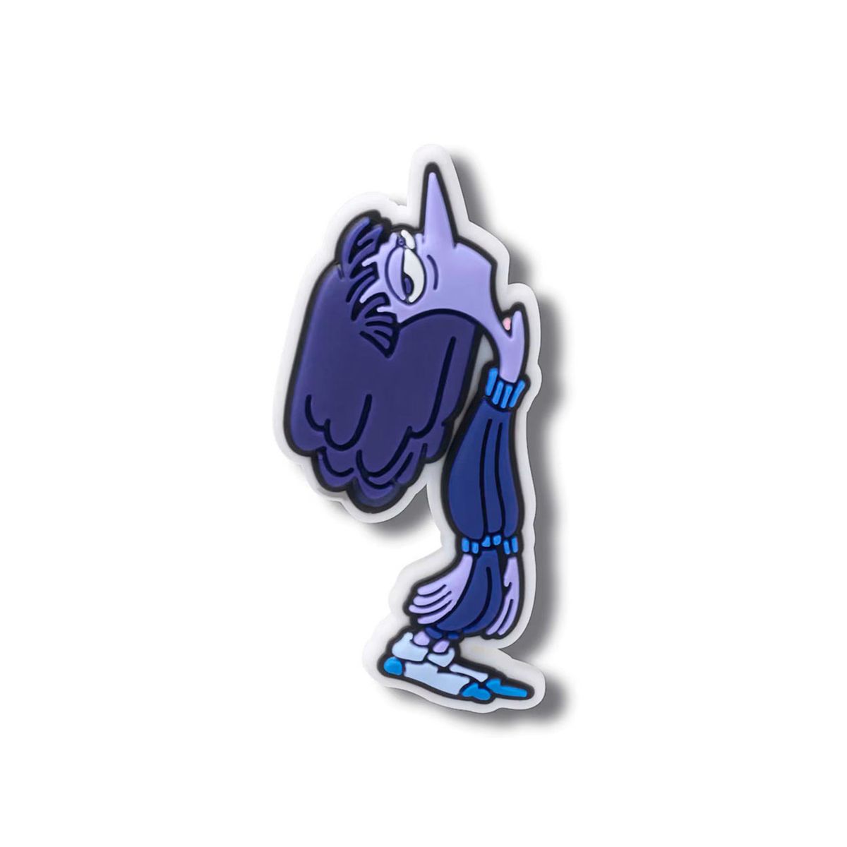 CROCS - Jibbitz Intensamente Aburrimiento Morado CROCS