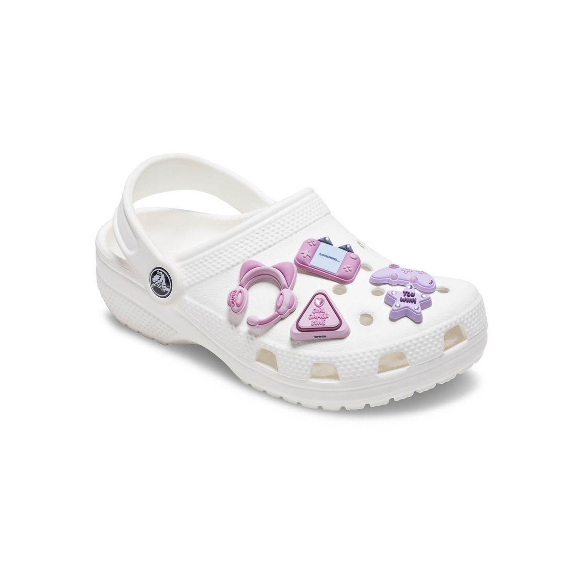 CROCS - Jibbitz Gamer Chica Pack 5 Blanco CROCS